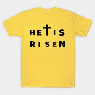 He Is Risen Cool Inspirational Christian T-Shirt